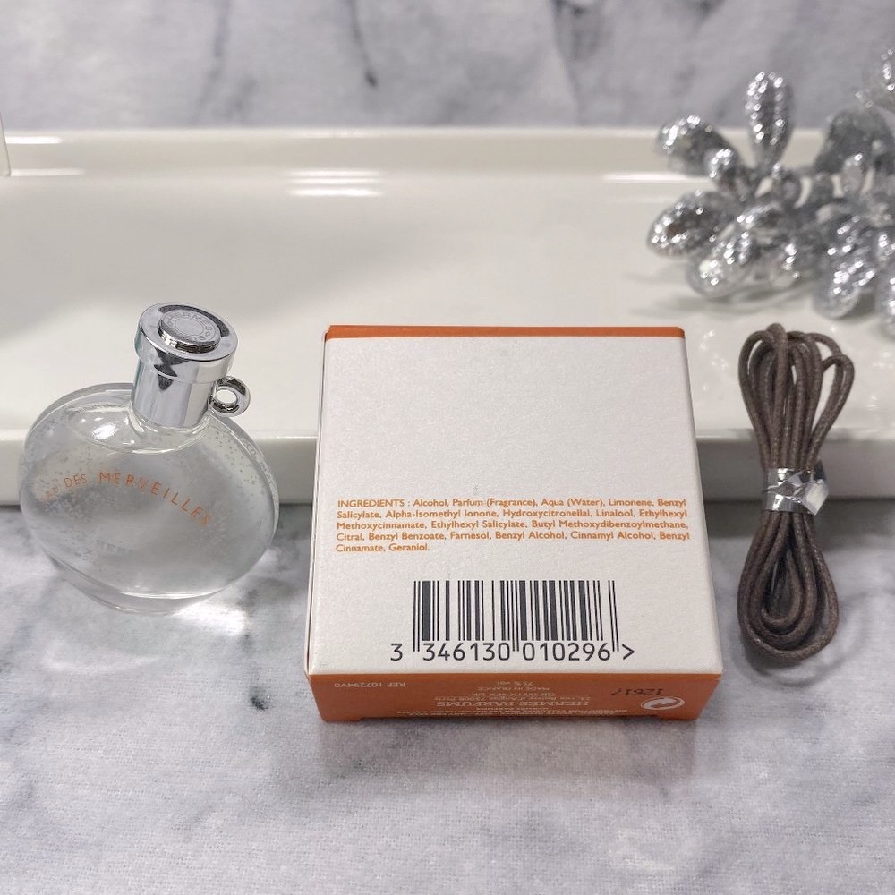 HERMES Eau des Merveilles EDT Woody Amber Orange-Mini 7.5 ml,0.25oz-BOXED-NEW - Picture 11 of 16